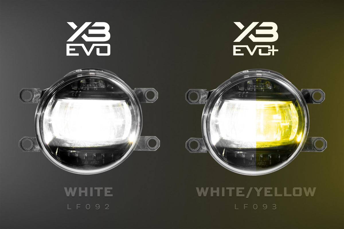 Morimoto - XB Evo+ Fog Lights: Type T (Set / White + Yellow) - LF093