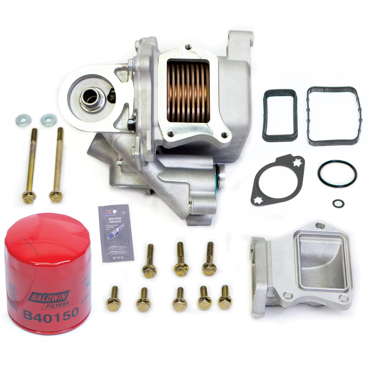 Banks 01-07 Chevy GMC 2500/3500 6.6L Duramax Oil Cooler Upgrade Kit - 13252 - Image 1
