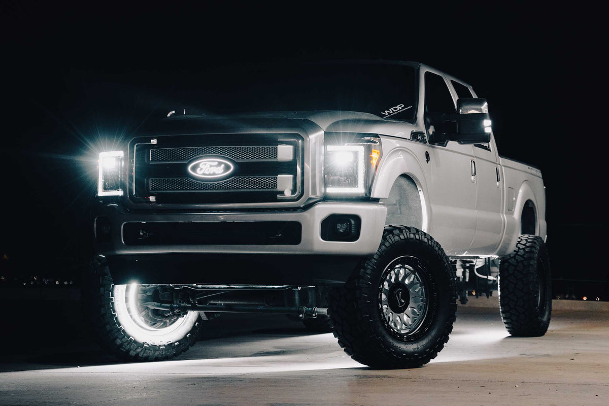 Morimoto - XB Hybrid LED Headlights: Ford Super Duty (11-16) (Pair / ASM) - LF553.2