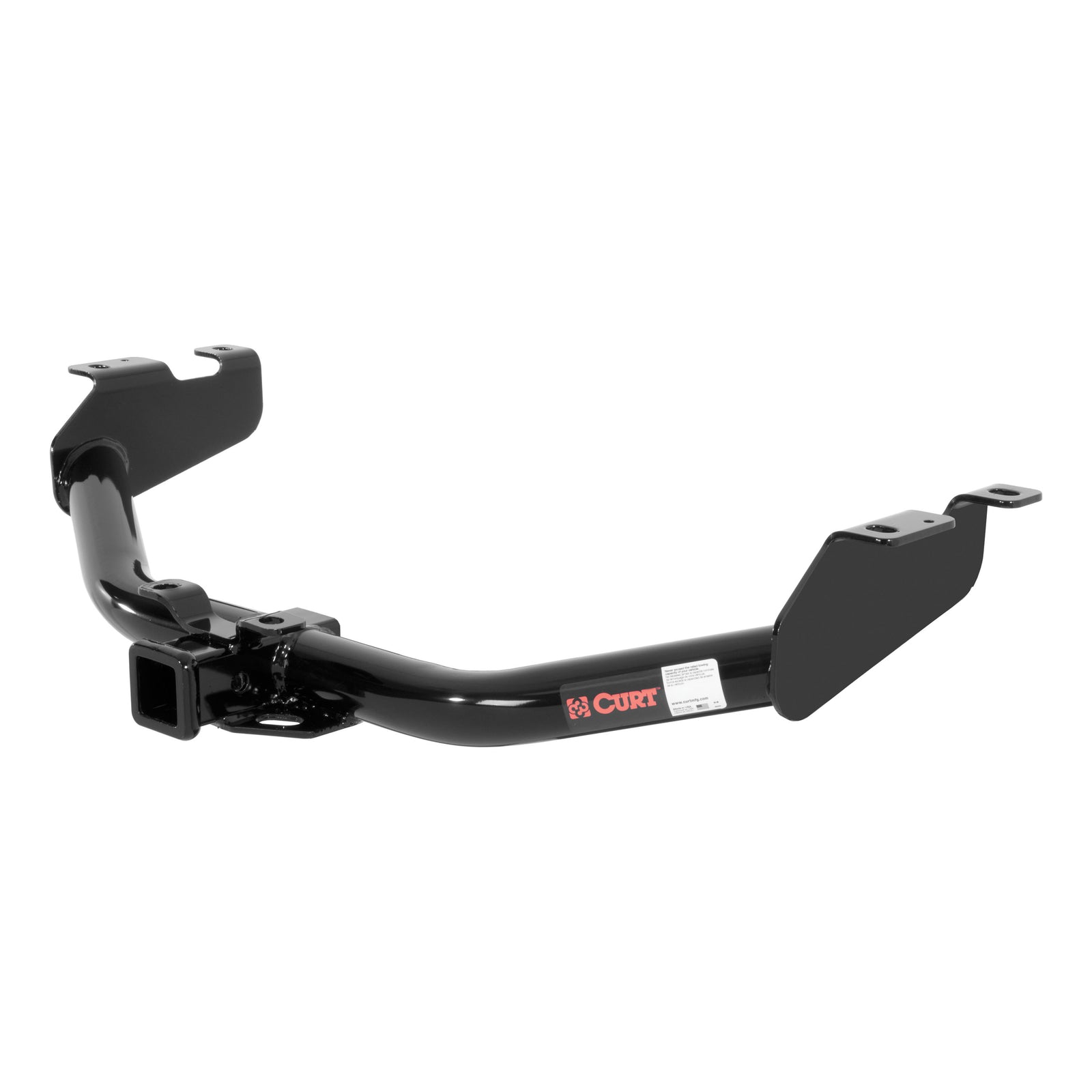 CURT 13322 Class 3 Trailer Hitch, 2-Inch Receiver, Round Tube Frame, Fits Select Chevrolet Silverado, GMC Sierra 1500, 2500