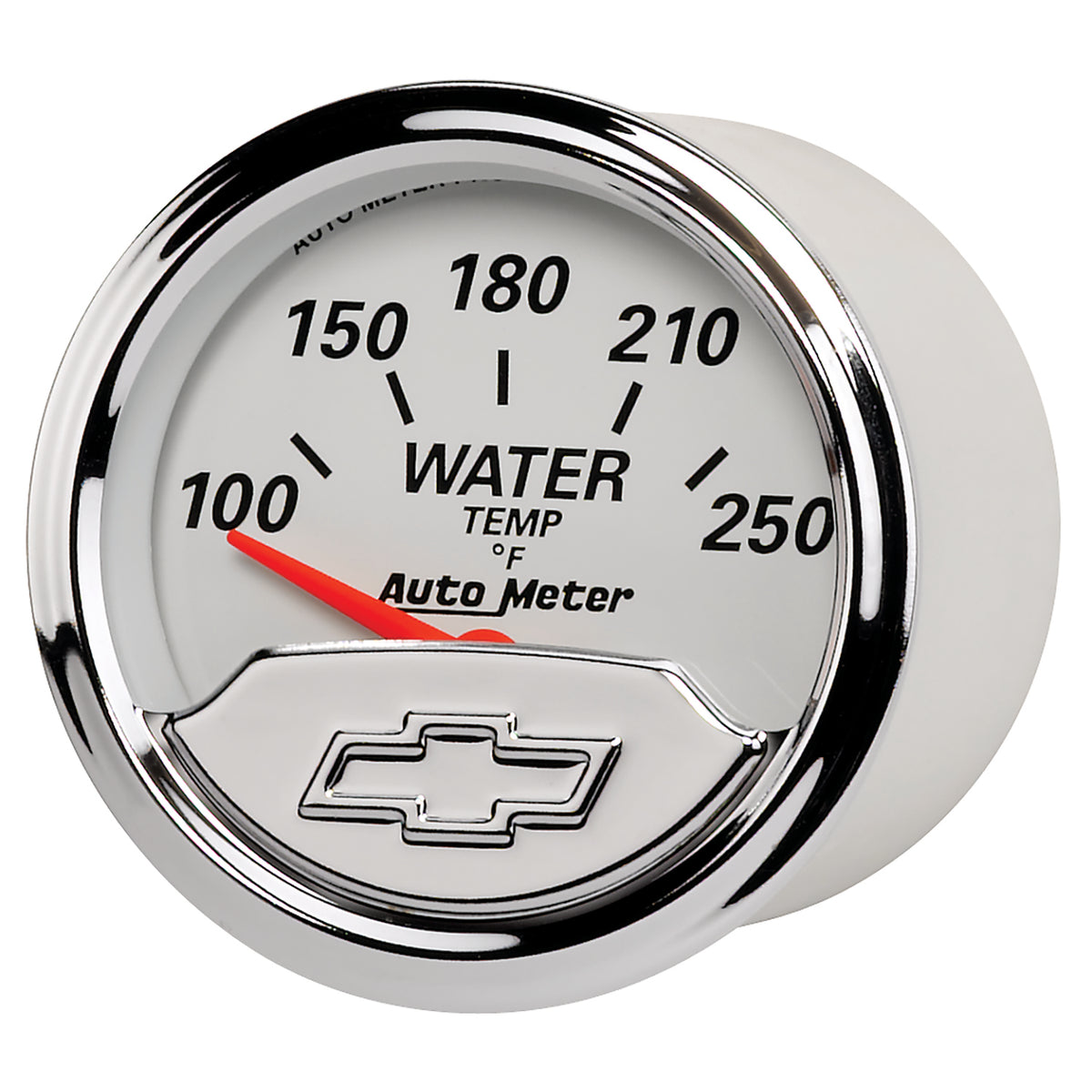 Autometer Chevy Vintage 2in 100-250 Deg F Short Sweep Electronic Water Temp Gauge - 1337-00408