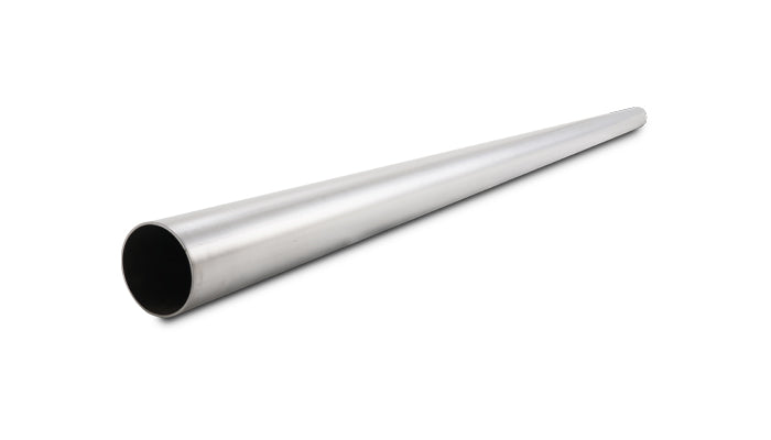 Vibrant 2.75in O.D. T304 SS Straight Tubing - 5ft Length - 13391