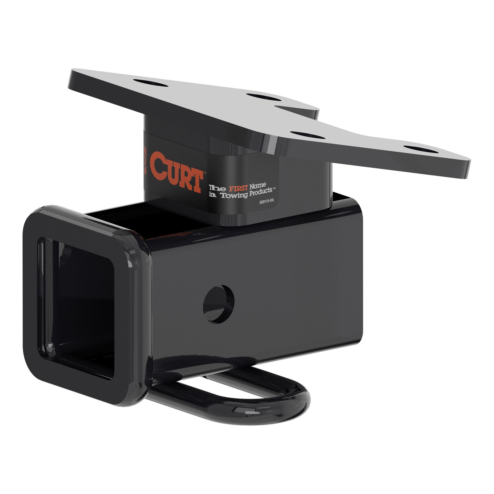 CURT 13489 Class 3 Trailer Hitch, 2-Inch Receiver, Fits Select Volkswagen ID.4 with Factory Receiver