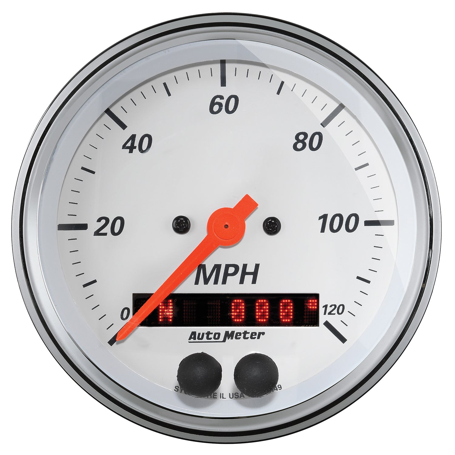 Autometer 3-3/8in 120MPH GPS Speedometer Gauge - 1349