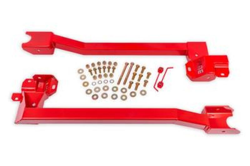 BMR 74-81 GM 2nd Gen F-Body Bolt-On Subframe Connectors - Red - SFC321R