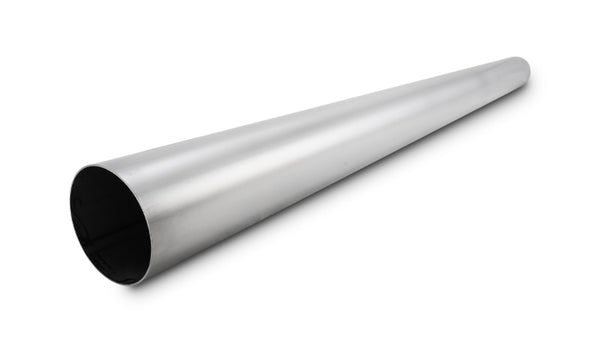 Vibrant 321 SS Straight Tubing 2.5in O.D. 5ft Length 18 Gauge Wall Thickness - 13768