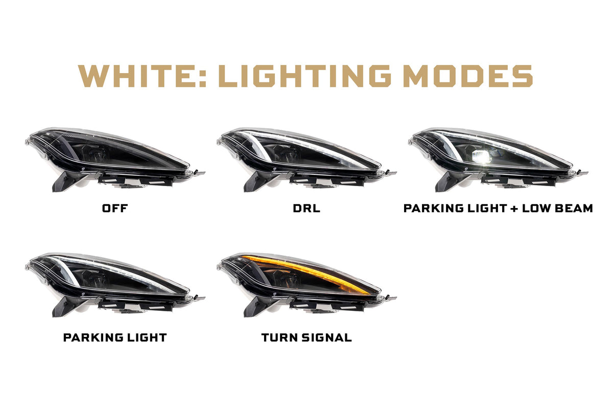 Morimoto - XB LED Headlights: Corvette C7 (14-19 / Gen II / Set) - LF779