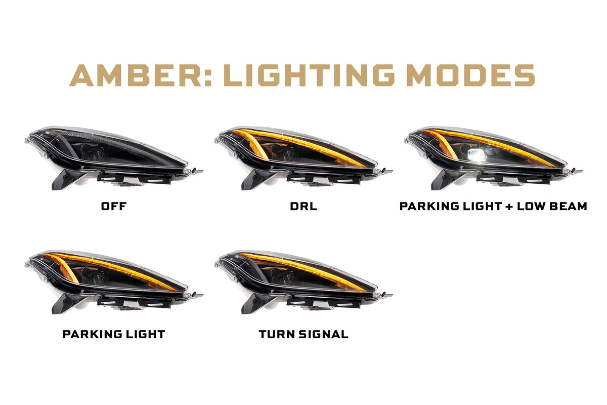 Morimoto - XB LED Headlights: Corvette C7 (14-19 / Gen II / Set) - LF779