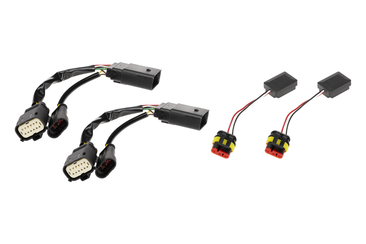 Morimoto - XB LED Harness: 19-24 Ram OE Projector LED Adapters (Set) - LF701HT