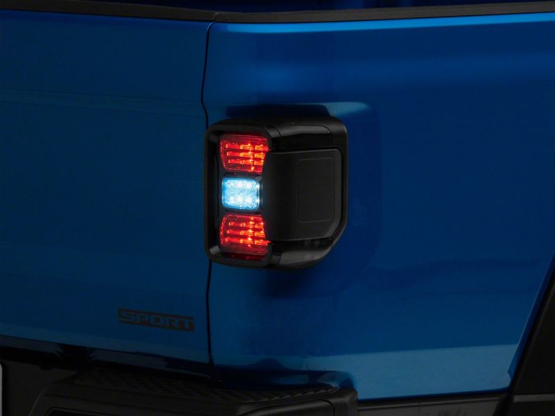 Raxiom 20-23 Jeep Gladiator JT w/ Factory Halogen LED Tail Lights- Blk Housing (Smoked Lens) - JG10490