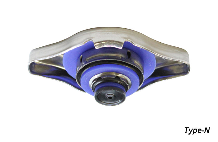 GReddy - GReddy High Pressure Radiator Cap(s) - 1.3kg/cm2 - polished/black - 13911002