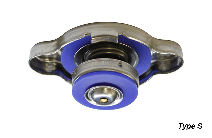 GReddy - GReddy High Pressure Radiator Cap(s) - 1.3kg/cm2 - polished/black - 13911002