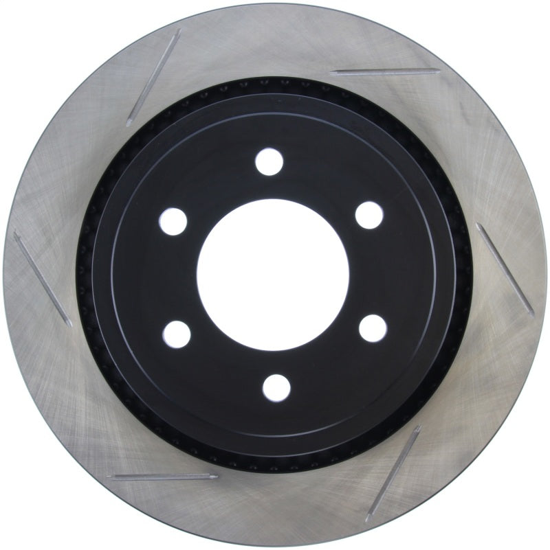 StopTech 15-17 Ford F-150 (w/Electric Parking Brake ONLY) Rear Right Sport Slotted Rotor - 126.65149SR