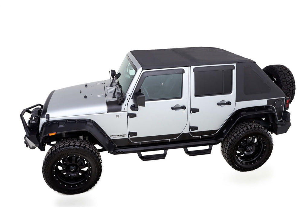 Rampage 2007-2018 Jeep Wrangler(JK) Unlimited Trailview Fastback - Black Diamond - 139835