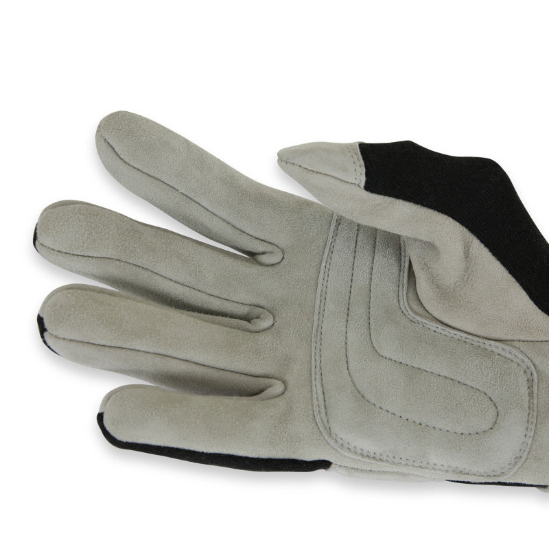 RaceQuip Black 1-Layer SFI-1 Glove - Medium - 351003RQP