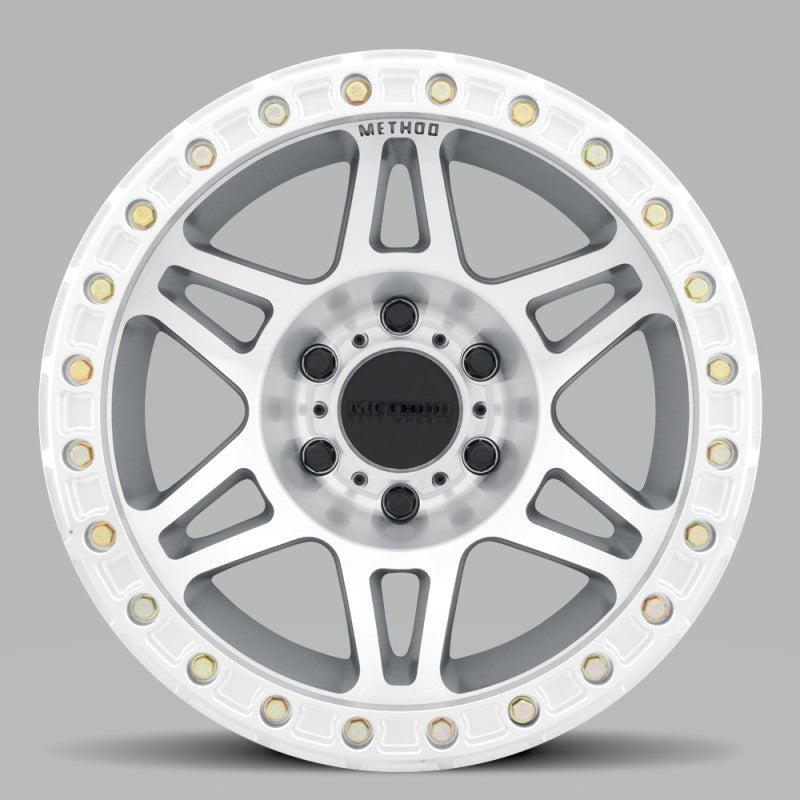 Method MR106 Beadlock 17x9 -44mm Offset 8x6.5 130.81mm CB Machined/Clear Coat w/BH-H36125 Wheel - MR10679080344B