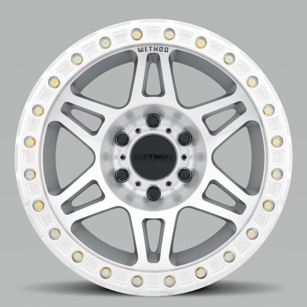 Method MR106 Beadlock 17x9 -44mm Offset 5x5 71.5mm CB Machined/Clear Coat w/BH-H24125 Wheel - MR10679050344B by Method Wheels
