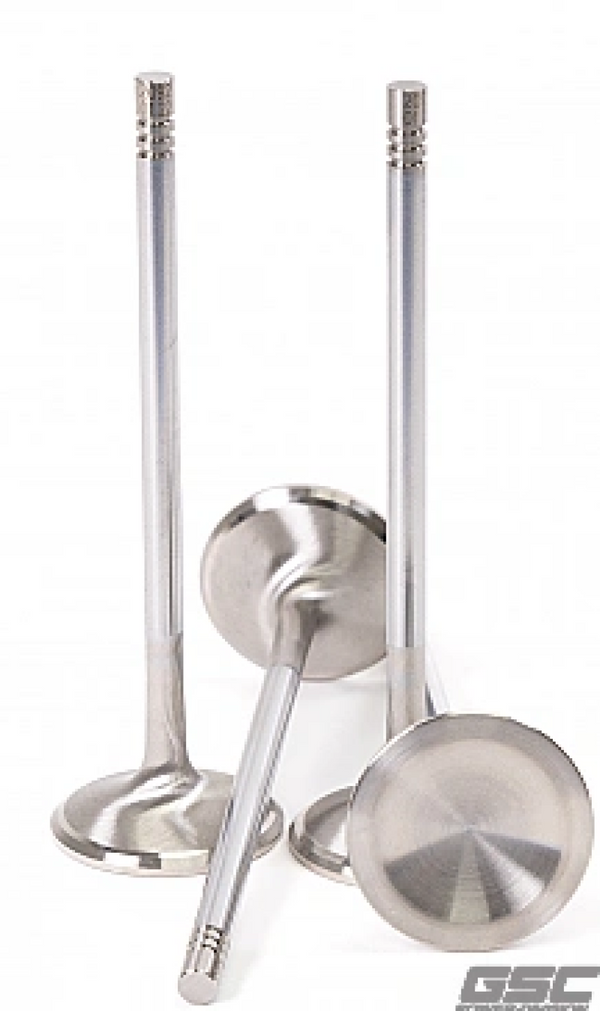 GSC P-D Toyota Supra/BMW Z4 B58 / BMW M3/M4 S58 Chrome Polished 28.5mm Head Exhaust Valve - Single - 2091-01 by GSC Power Div