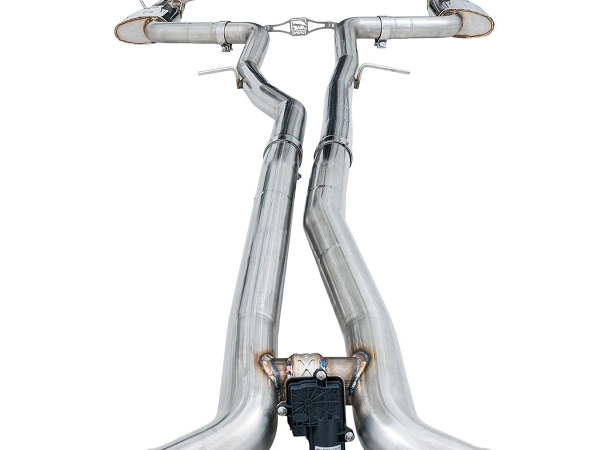 AWE Tuning 2019+ Mercedes-Benz C63 AMG Coupe (W205) SwitchPath Cat-Back Exhaust - No Tips - 3025-11005