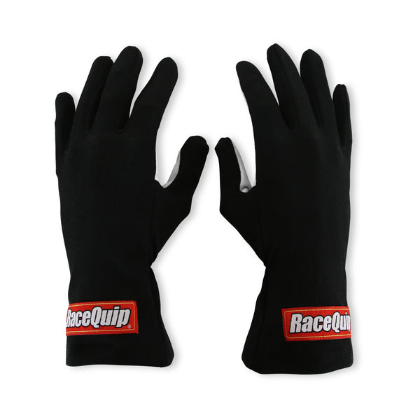 RaceQuip Black Basic Race Glove - Small