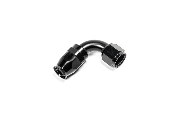 Radium Engineering 10AN Hose End 90 Degree PTFE -  BLACK - 14-1633