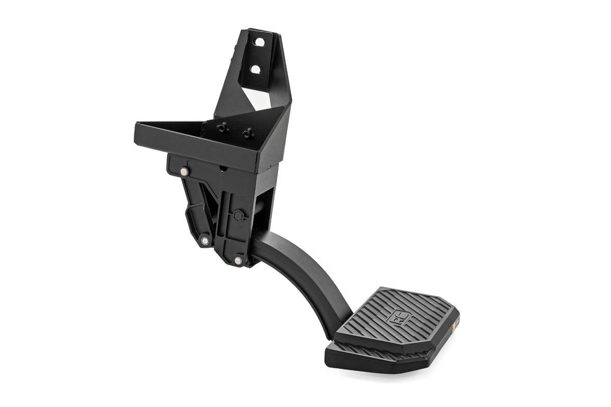 Rough Country - Retractable Bed Step - Manual Pull - Chevy/GMC 1500 (14-18 & Classic) - PW050052 for 2014-2018 Chevrolet Silv