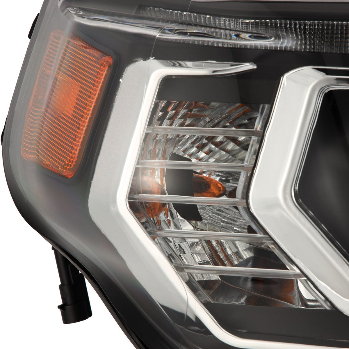 AlphaRex Black Pro Series Headlights - 880843 by AlphaRex - rear view