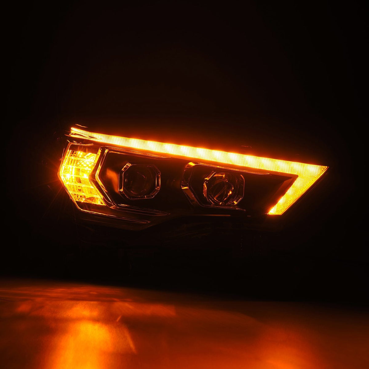 AlphaRex Black Pro Series Headlights - 880843 by AlphaRex - detail view