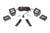 LED Light Kit | Ditch Mount | 2" Black Pair | Flood | Jeep Cherokee KL (14-21)