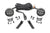 LED Light Kit | Ditch Mount | Black Series Round | 3.5 Inch | Amber DRL | Jeep Cherokee KL (14-21)