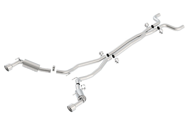 Borla 2010 Camaro 6.2L V8 S Type Catback Exhaust (does not work w/ factory ground affects package