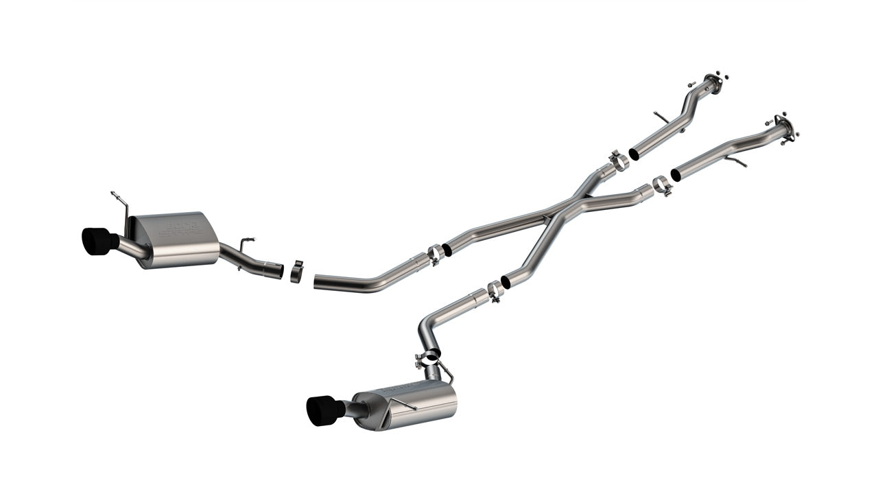 Borla 11-25 Dodge Durango 3.6L V6/5.7L V8 2+4WD S-Type Catback Exhaust