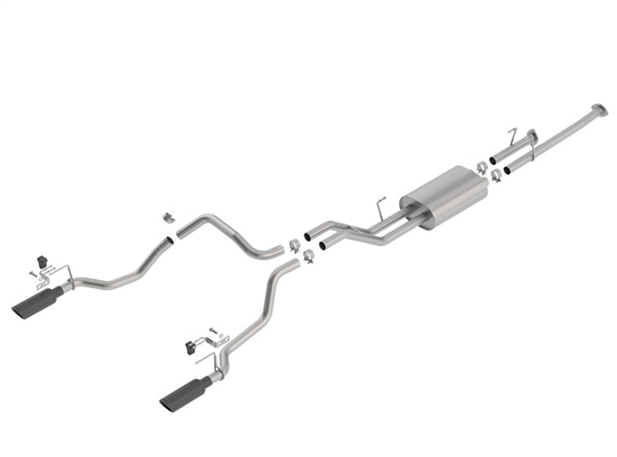 Borla 14-18 Toyota Tundra 4.6L/5.7L V8 AT 2&4WD Crew Max Cat-Back Touring Exhaust