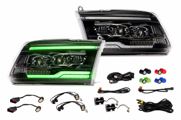 Morimoto - XB Evo Hybrid Headlights: 09-18 Dodge Ram (Set) - LF2-520R