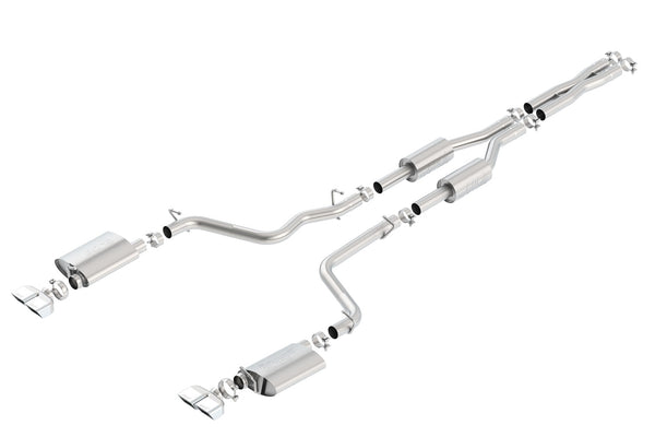 Borla 09-14 Dodge Challenger R/T 5.7L RWD 2Dr. Dual Rctgl. Angle S-Type CB Exhaust