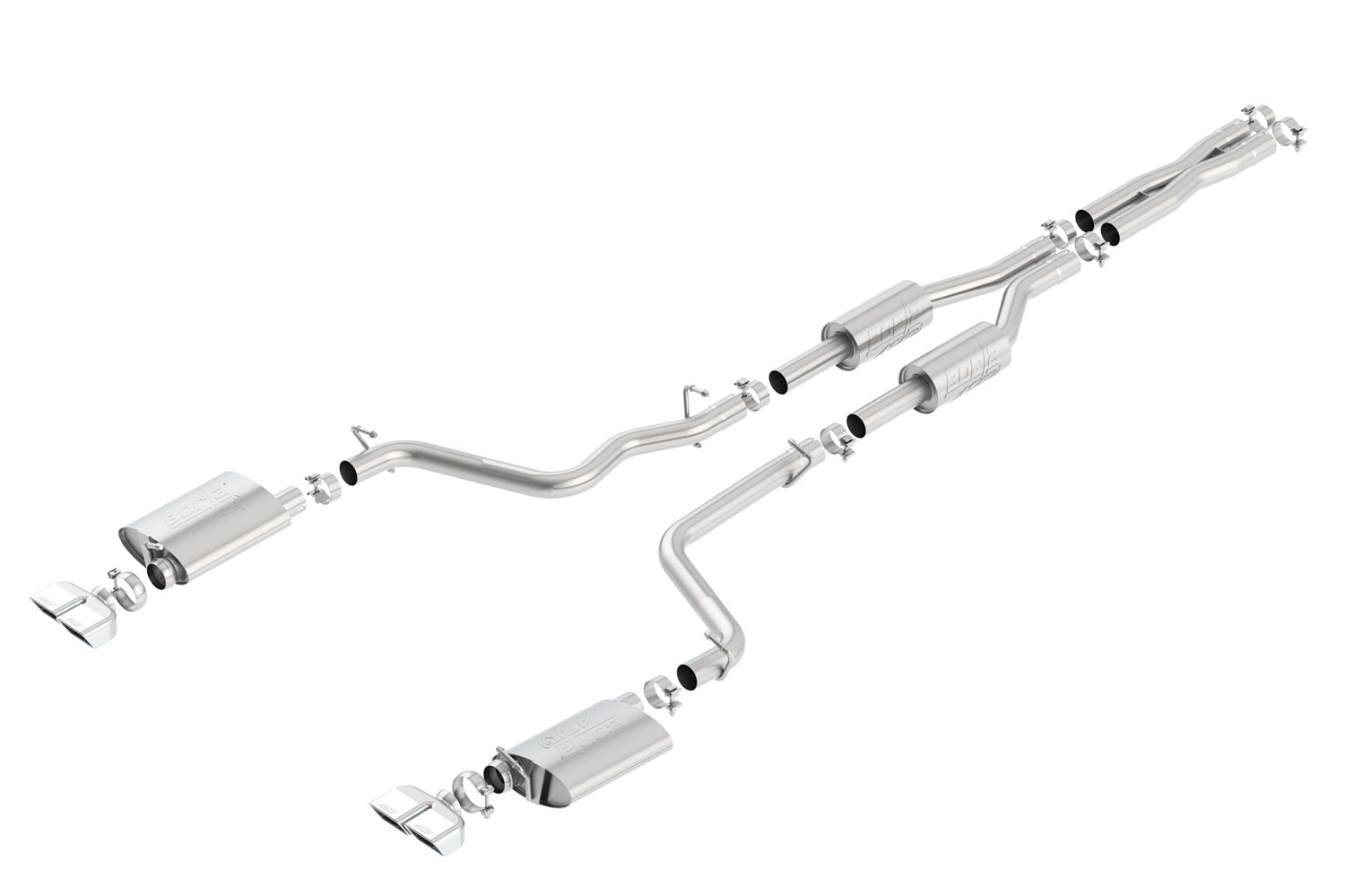 Borla 09-14 Dodge Challenger R/T 5.7L RWD 2Dr. 2.5in. ATAK CB Exhaust
