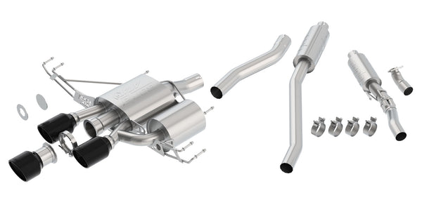 Borla 17-21 Honda Civic Type-R FK8 ATAK Cat-Back Exhaust w/ Ceramic Black Tips