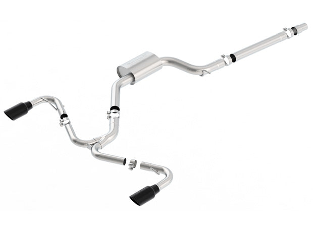 Borla 18-20 Volkswagen GTI (MK7.5) 2.0T AT/MT SS S-Type Catback Exhaust w/Black Chrome Tips