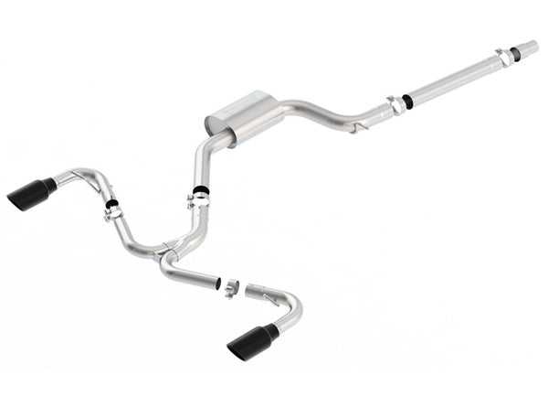 Borla 18-20 Volkswagen GTI (MK7.5) 2.0T AT/MT SS S-Type Catback Exhaust w/Black Chrome Tips
