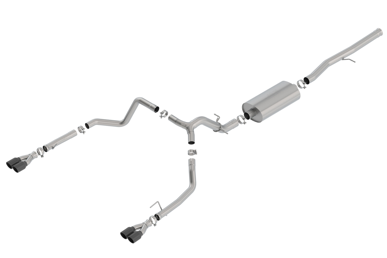 Borla 19 Chevrolet Silverado/GMC Sierra 1500 6.2L SS Touring Catback Exhaust