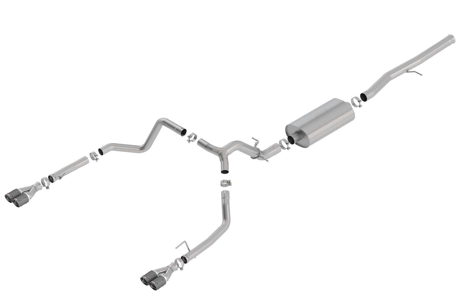 Borla 19 Chevrolet Silverado/GMC Sierra 1500 6.2L SS Touring Catback Exhaust