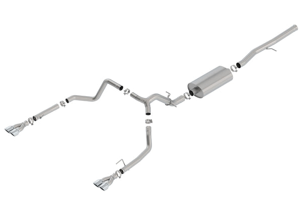 Borla 19 Chevrolet Silverado/GMC Sierra 1500 6.2L SS Touring Catback Exhaust