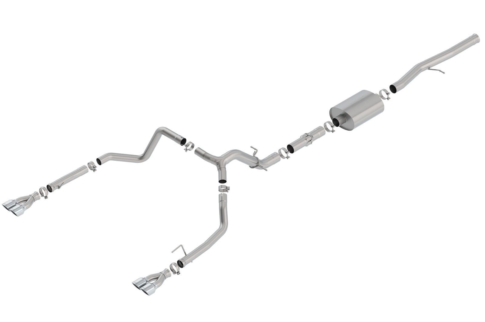 Borla 19 Chevrolet Silverado/GMC Sierra 1500 6.2L SS ATAK Catback Exhaust