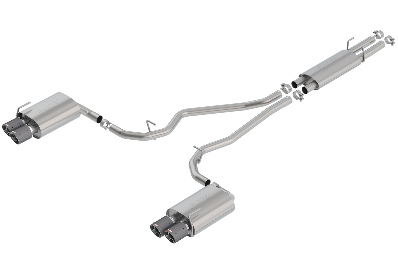 Borla 20-25 Ford Explorer ST 3.0L V6 2.25in S-type Exhaust