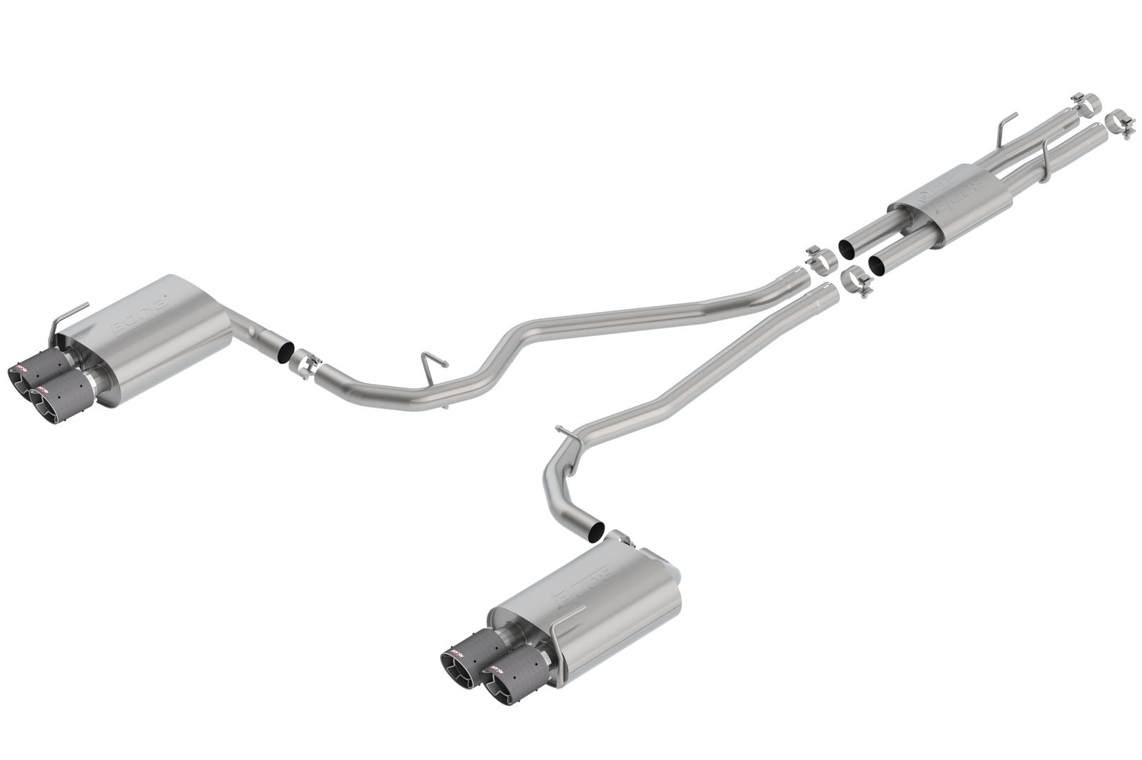 Borla 20-25 Ford Explorer ST 3.0L V6 2.25in ATAK Exhaust