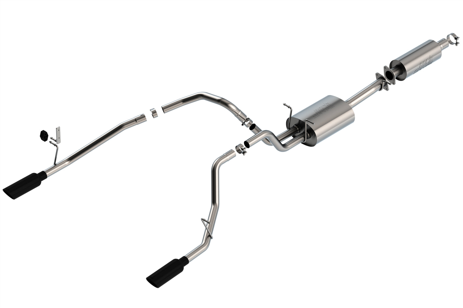 Borla 19-22 RAM 1500 3.6L V6 4DR 140.5/144.6/153.5 WB 2.25in S-Type Cat-Back
