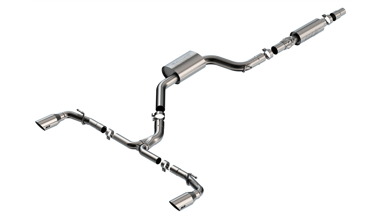 Borla 22-23 Volkswagen Golf GTI 2.0L AT/MT 3inch S-Type Cat-Back Exhaust