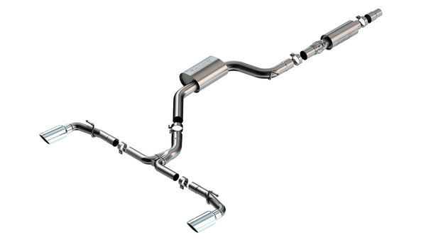 Borla 22-23 Volkswagen Golf GTI 2.0L AT/MT 3inch S-Type Cat-Back Exhaust