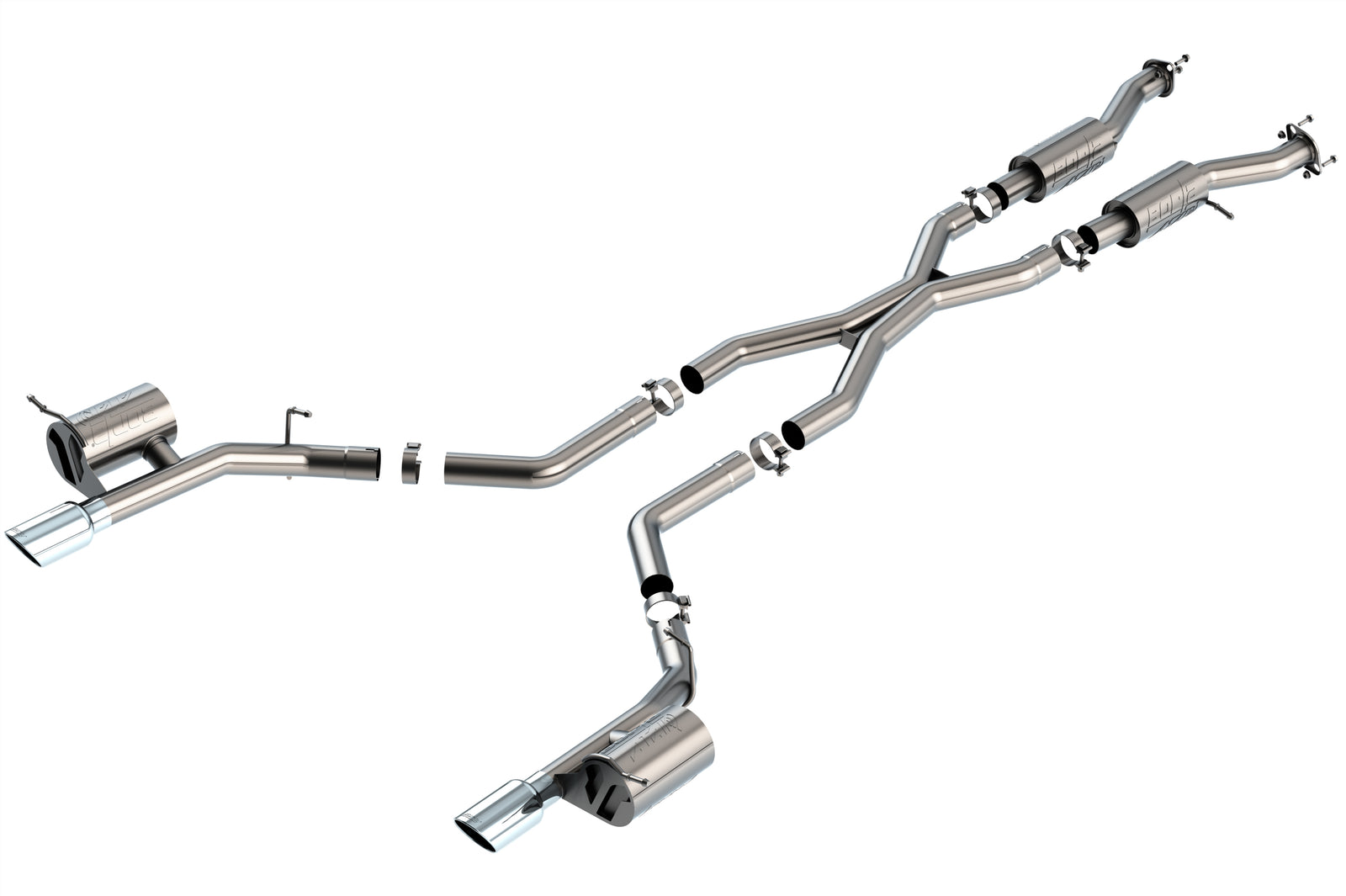 Borla 2021+ Dodge Durango SRT Hellcat 6.2L V8 AWD ATAK Cat-Back Exhaust System