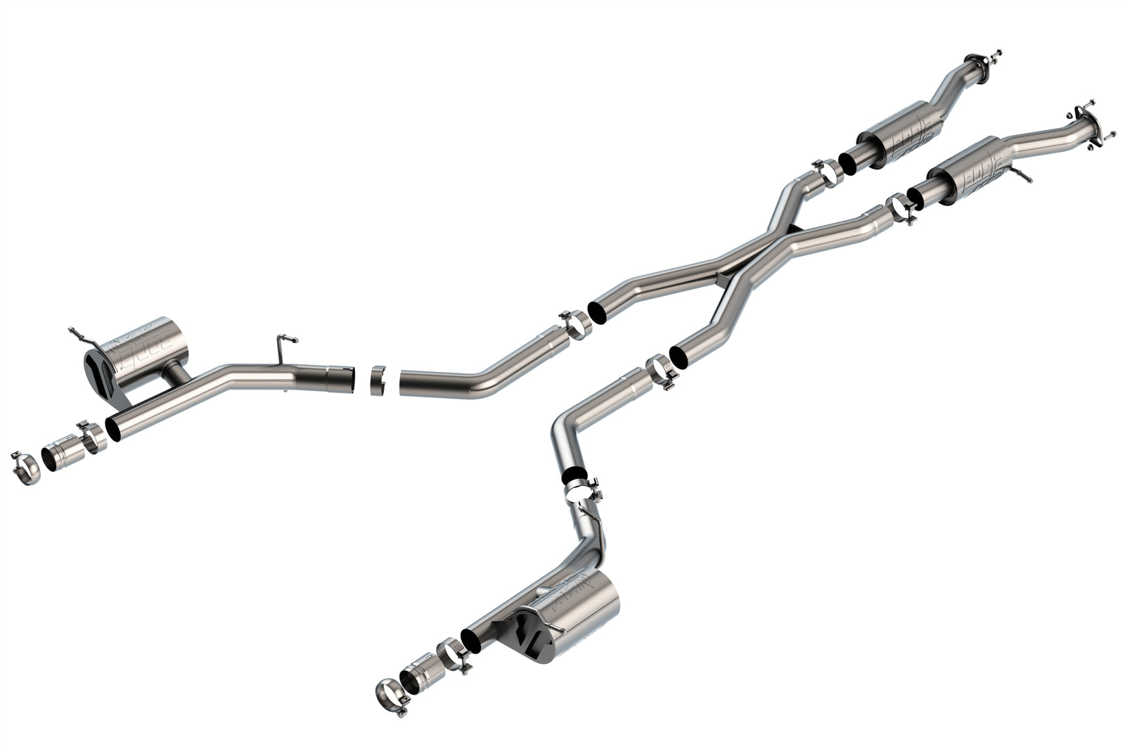 Borla 2021+ Dodge Durango SRT Hellcat 6.2L V8 AWD ATAK Cat-Back Exhaust System